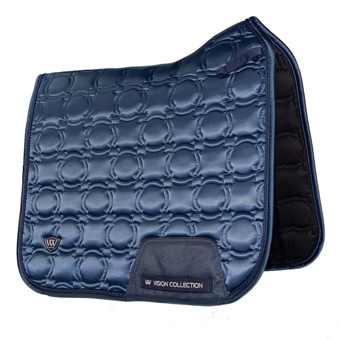 Woof Wear Vision Dressage Saddle Cloth (Navy) 1 Woof Wear Vision Dressage Saddle Cloth (Navy)