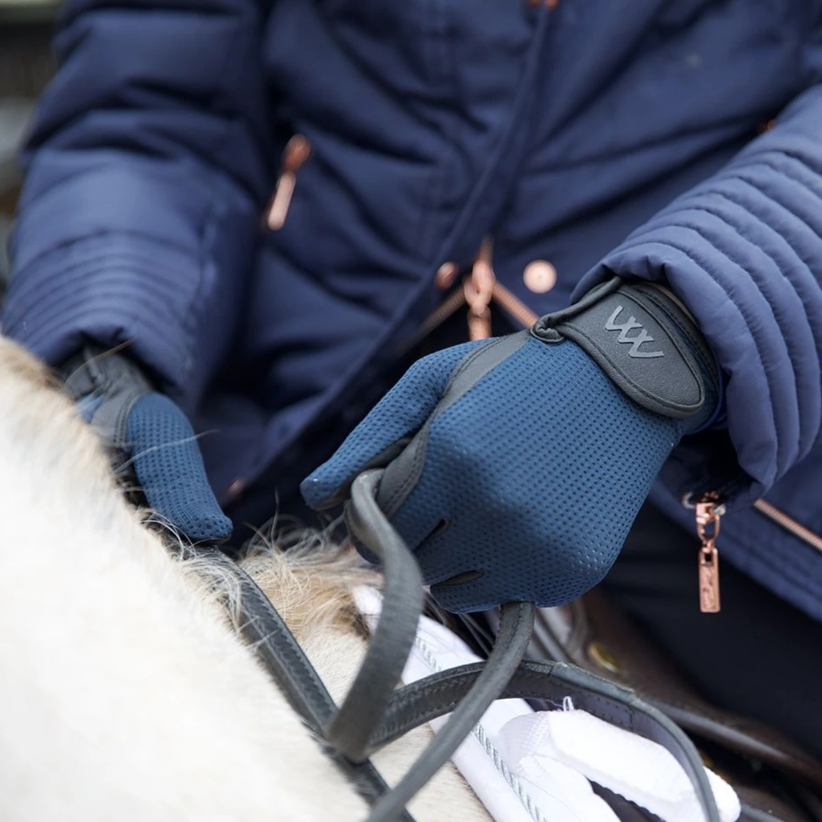 Woof Wear Grand Prix Gloves (Navy) 2 Woof Wear Grand Prix Gloves (Navy) - Image 2