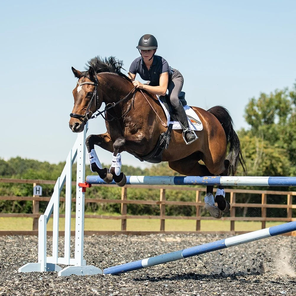 Equilibrium Tri-Zone Open Fronted Tendon Boots (White) 4 Equilibrium Tri-Zone Open Fronted Tendon Boots (White) - Image 4