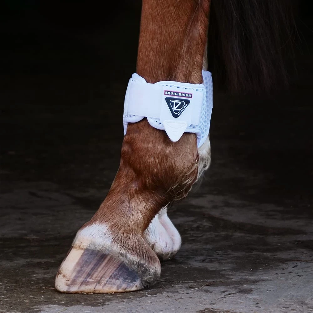 Equilibrium Tri-Zone Fetlock Boot (White) 1 Equilibrium Tri-Zone Fetlock Boot (White)