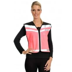 Equisafety Air Waistcoat - Horse In Training Please Slow Down (Pink) -Professional Equestrian Shop 10952b