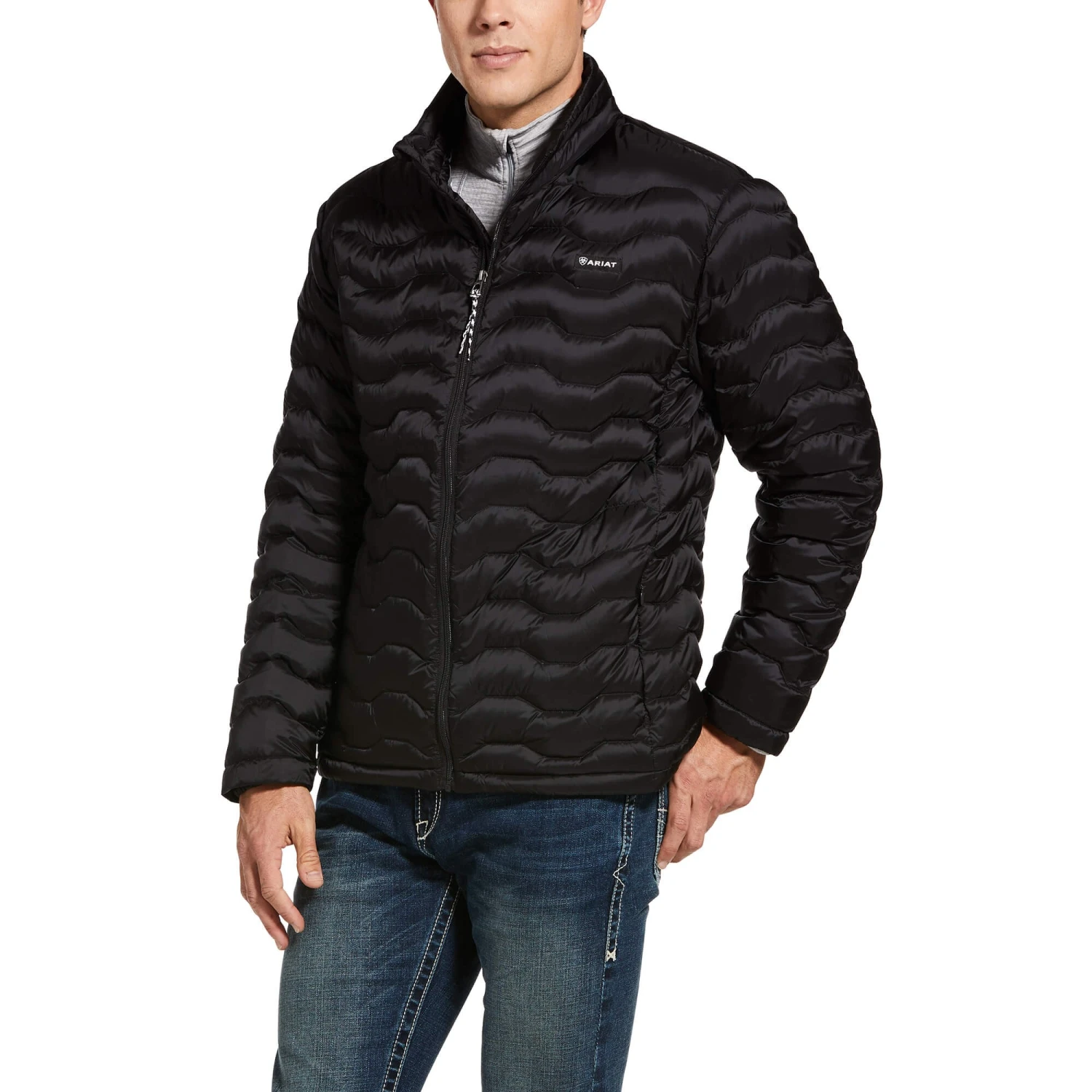 Ariat Men's Ideal Down Jacket (Black) 1 Ariat Men's Ideal Down Jacket (Black)