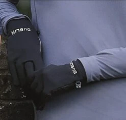 Dublin Adult's Thermal Riding Gloves (Black) -Professional Equestrian Shop 12152c