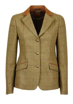 Dublin Childs Albany Tweed Suede Collar Tailored Jacket (Brown)