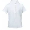 Dublin Child's Ria Short Sleeve Competition Shirt (White)