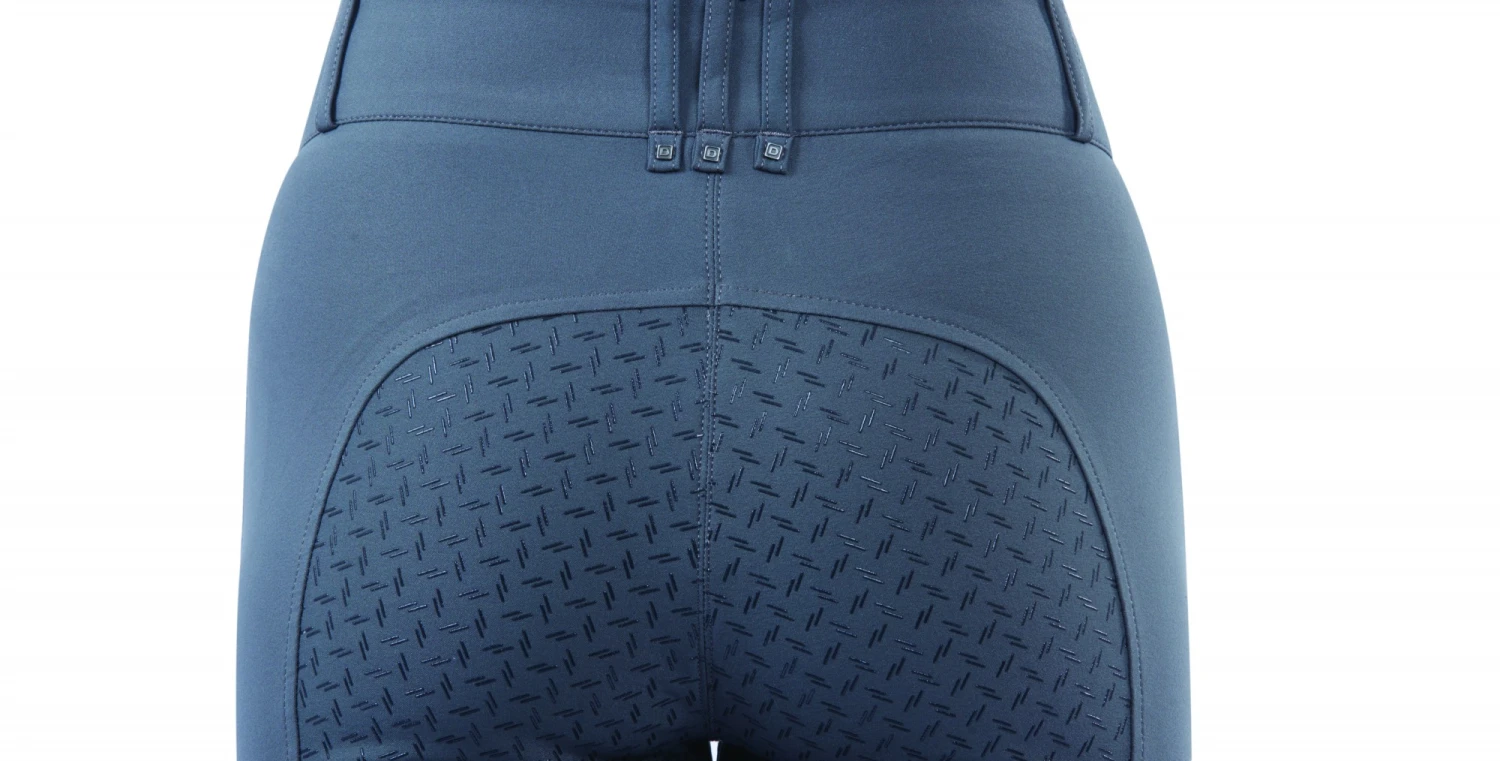 Dublin Ladies Pro Form Gel Full Seat Breeches (Charcoal) 4 Dublin Ladies Pro Form Gel Full Seat Breeches (Charcoal) - Image 4