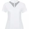 Dublin Ladies Tara Competition Lace Shirt (White)