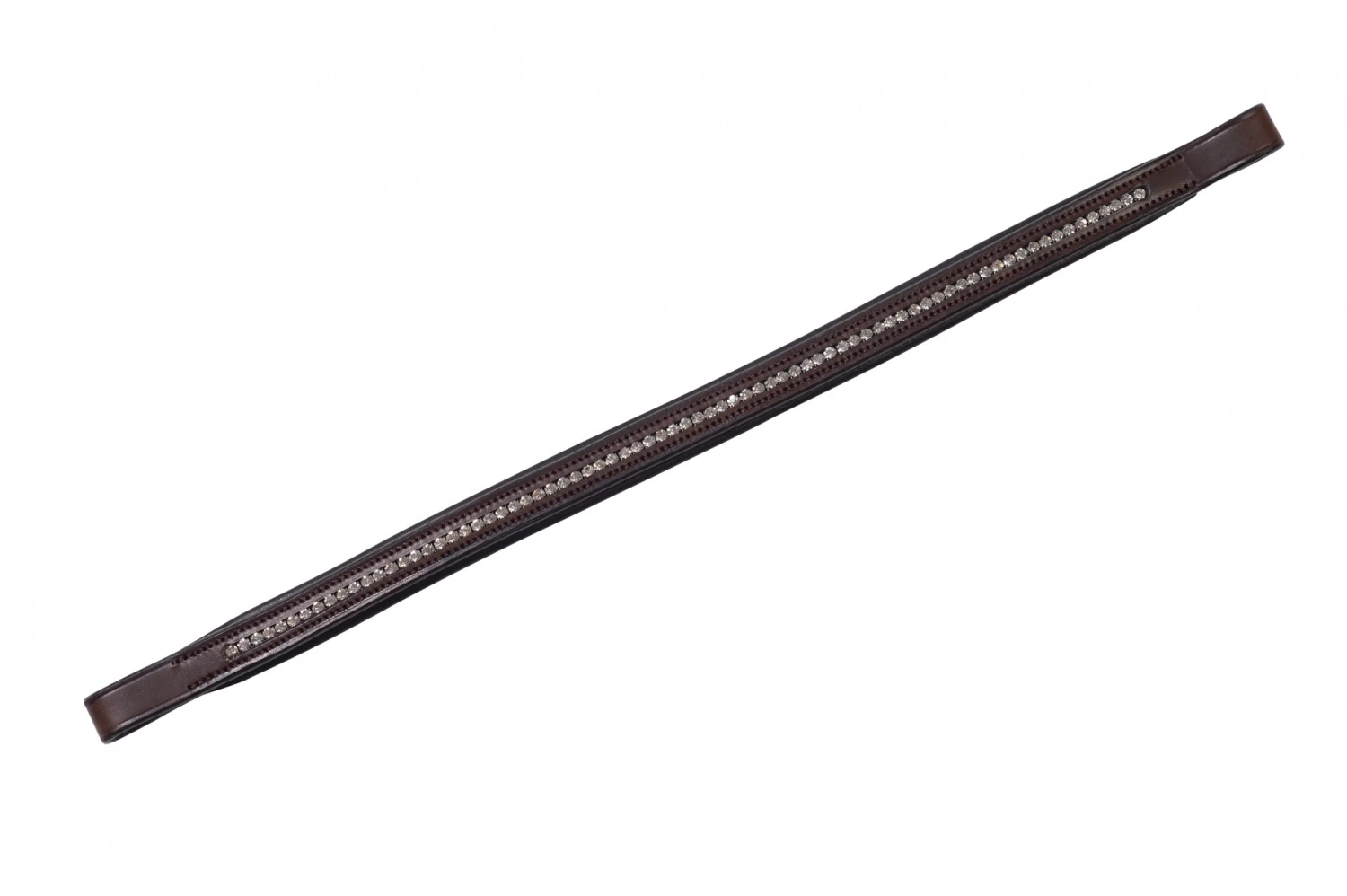 Collegiate Diamante Browband (Brown) 1 Collegiate Diamante Browband (Brown)