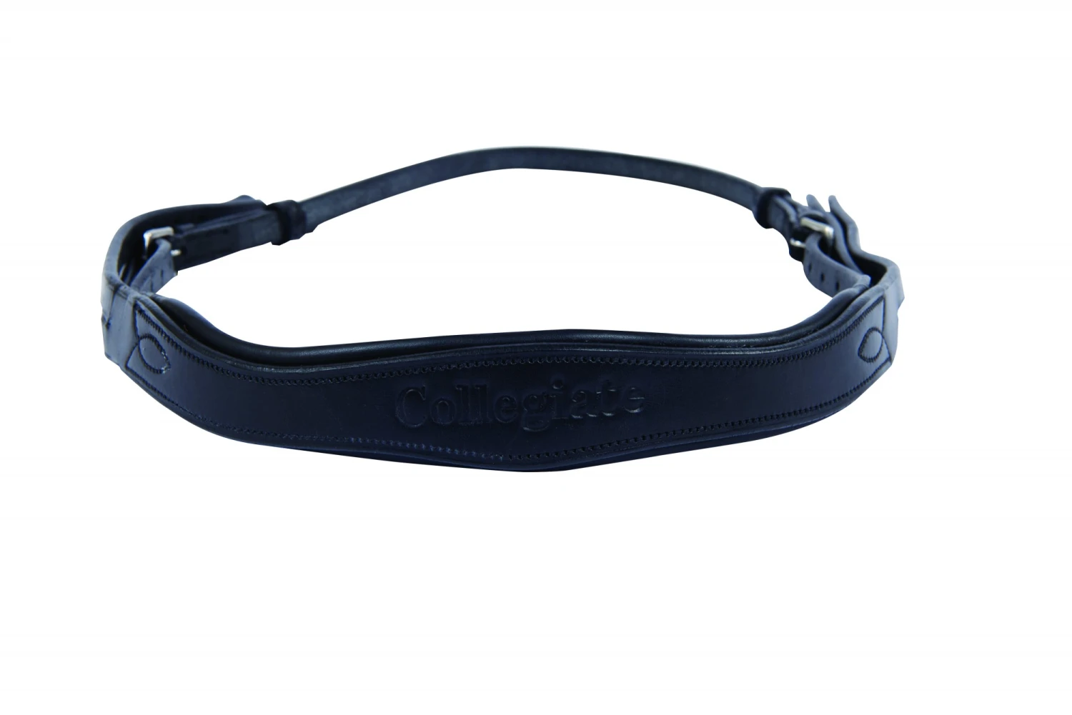 Collegiate Mono Crown Headpiece (Black) 2 Collegiate Mono Crown Headpiece (Black) - Image 2