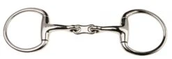 JP Korsteel Stainless Steel French Link Eggbutt Snaffle Bit
