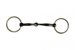 JP Korsteel Sweet Iron Jointed Loose Ring Snaffle Bit