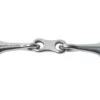 Korsteel Stainless Steel French Link Eggbutt Snaffle Bit