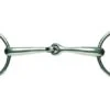 Korsteel Stainless Steel Jointed 2 Ring Dutch Gag Bit