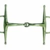 Korsteel Stainless Steel Jointed Full Cheek Snaffle Bit