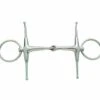 Korsteel Stainless Steel Jointed Fulmer Snaffle Bit