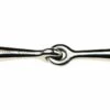 Korsteel Stainless Steel Weymouth Loose Ring Bradoon Snaffle Bit