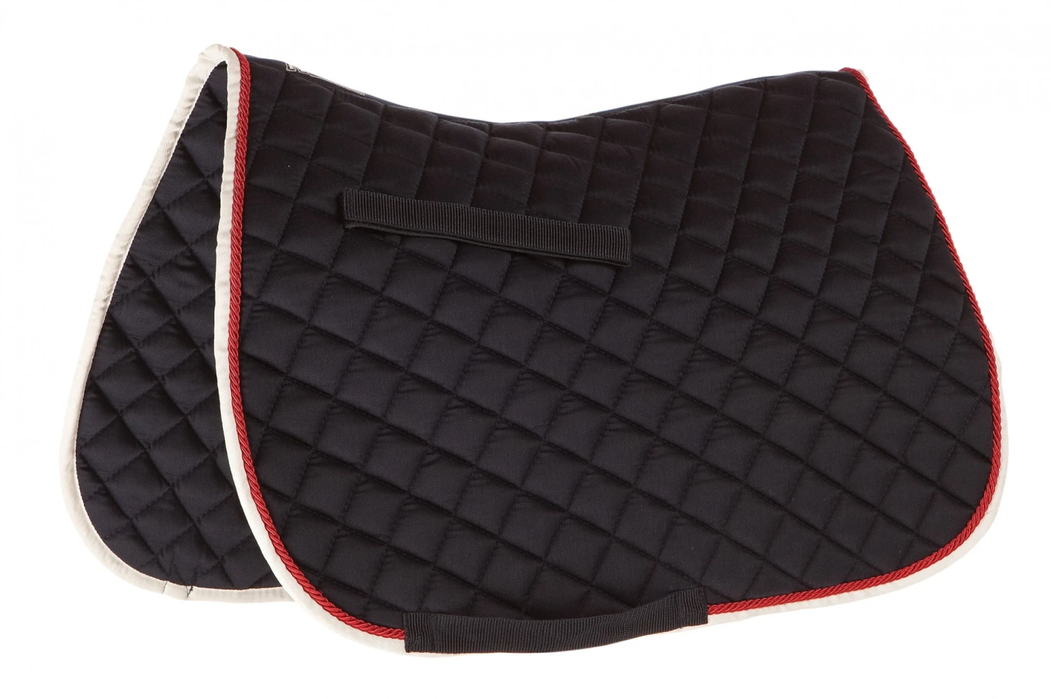 Roma Grand Prix All Purpose Saddle Pad (Navy/Red/White) 1 Roma Grand Prix All Purpose Saddle Pad (Navy/Red/White)