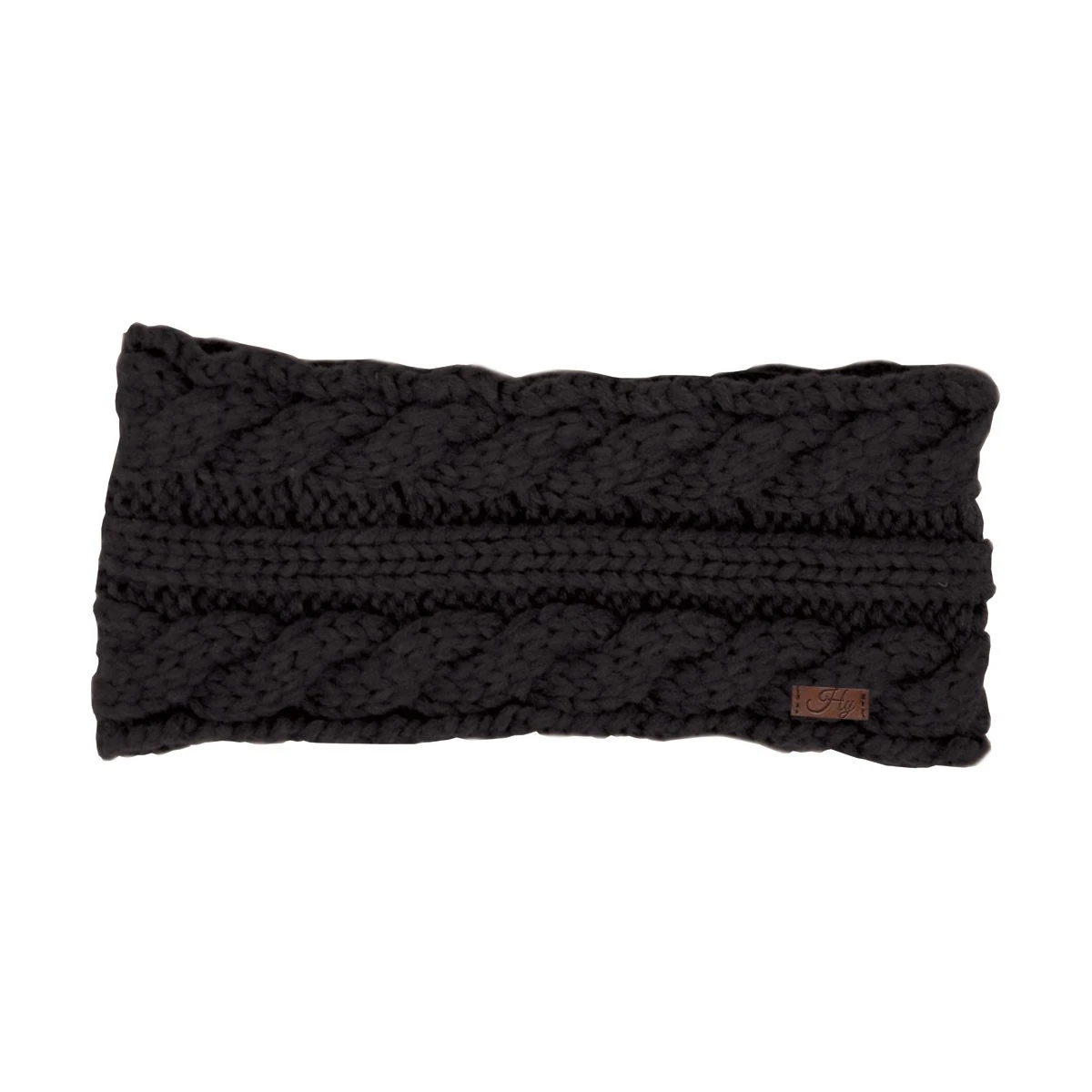 HyFASHION Valmorel Knitted Headband (Chocolate) 2 HyFASHION Valmorel Knitted Headband (Chocolate) - Image 2