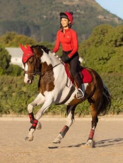 LeMieux Grafter Brushing Boot (Chilli) -Professional Equestrian Shop 13917c