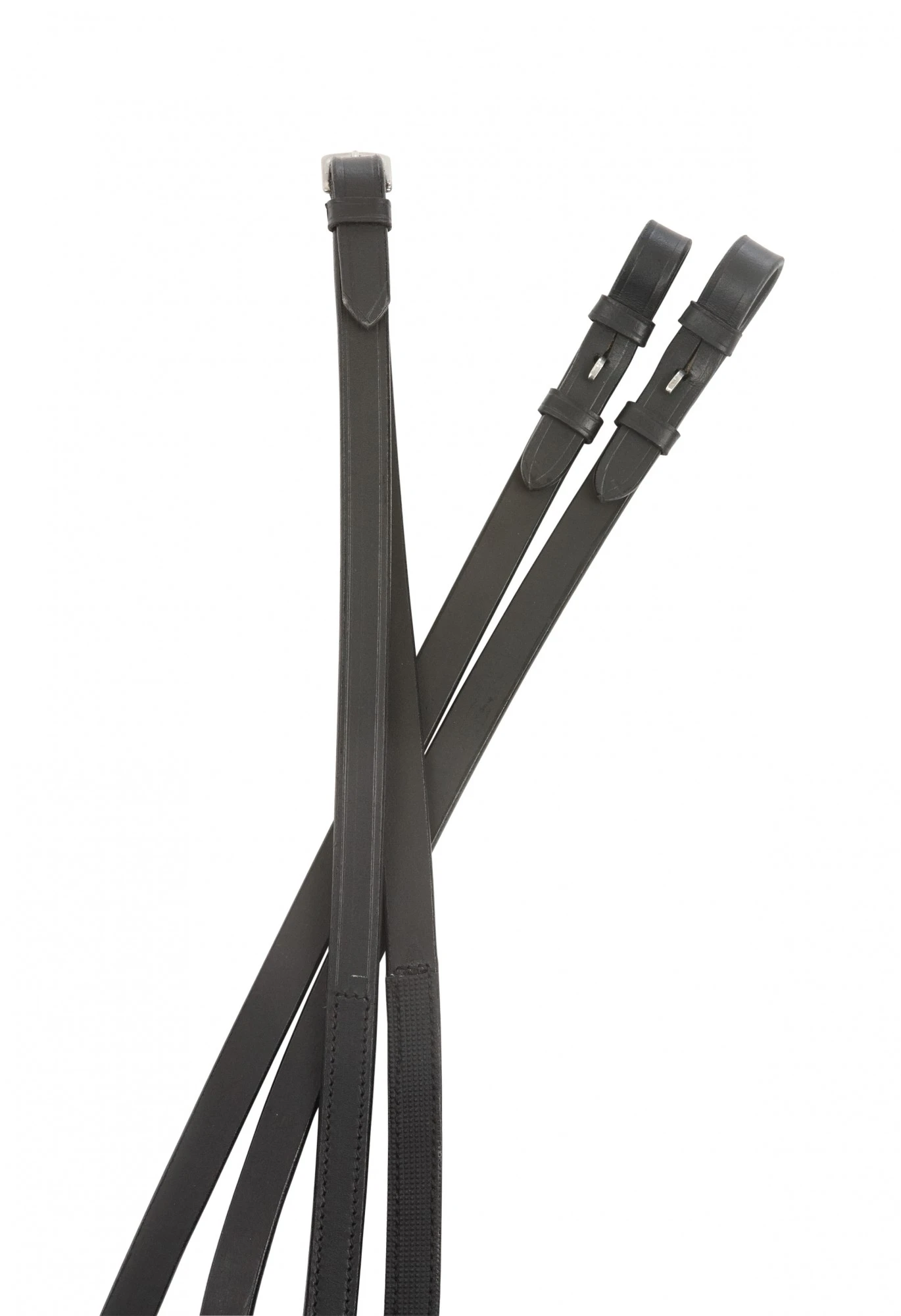Kincade One Sided Rubber Reins (Black) 1 Kincade One Sided Rubber Reins (Black)