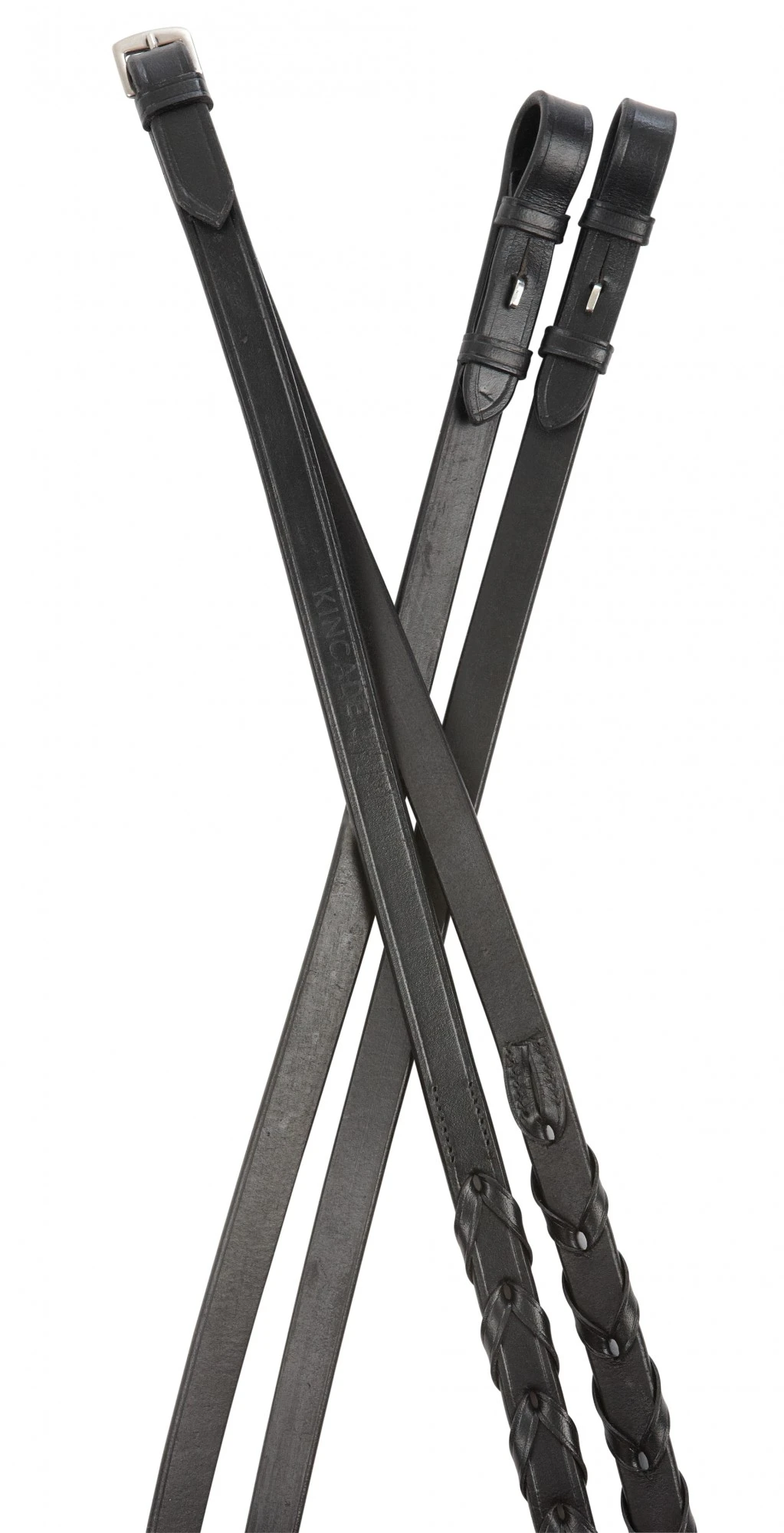 Kincade Laced Reins (Black) 1 Kincade Laced Reins (Black)