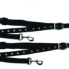 Kincade Nylon/Elastic Adjustable Side Reins (Black)