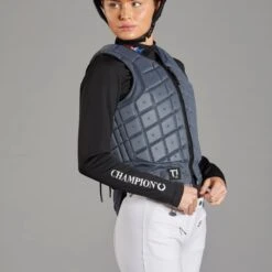 Champion Adult's Titanium Ti22 Body Protector (Grey) -Professional Equestrian Shop 14312g