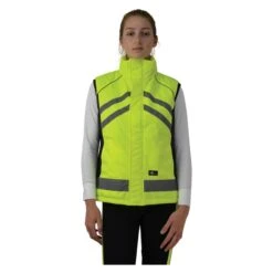 HyVIZ Padded Gilet (Yellow) -Professional Equestrian Shop 15829b