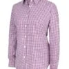 Hoggs Of Fife Ladies Becky II Cotton Shirt (Violet/Cerise)