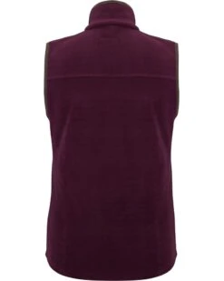Hoggs Of Fife Ladies Stenton Fleece Gilet(Merlot) 3 Hoggs Of Fife Ladies Stenton Fleece Gilet(Merlot) -Professional Equestrian Shop 16027b