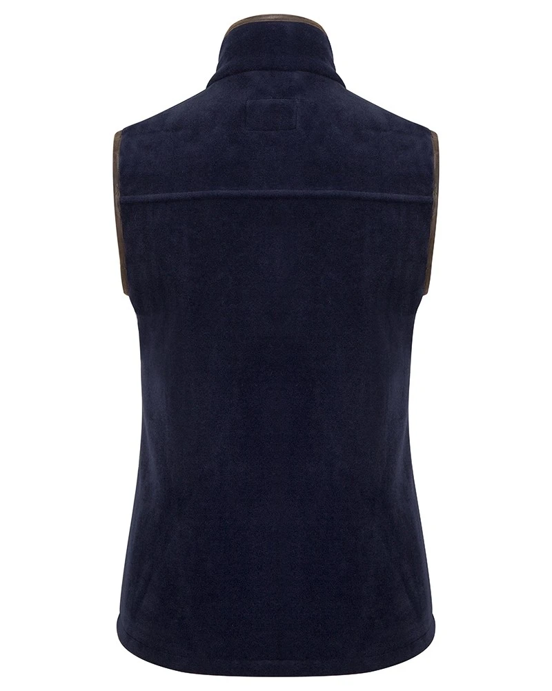 Hoggs Of Fife Ladies Stenton Fleece Gilet(Navy) 2 Hoggs Of Fife Ladies Stenton Fleece Gilet(Navy) - Image 2