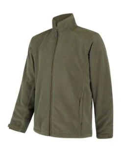 Hoggs Of Fife Men's Countryman Light-weight Fleece Jacket (Olive Green)