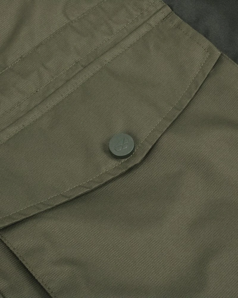 Hoggs Of Fife Men's Field Tech Waterproof Jacket (Green) 3 Hoggs Of Fife Men's Field Tech Waterproof Jacket (Green) - Image 3
