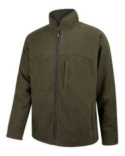 Hoggs Of Fife Men's Ghillie II Waterproof Padded Fleece Jacket (Green)