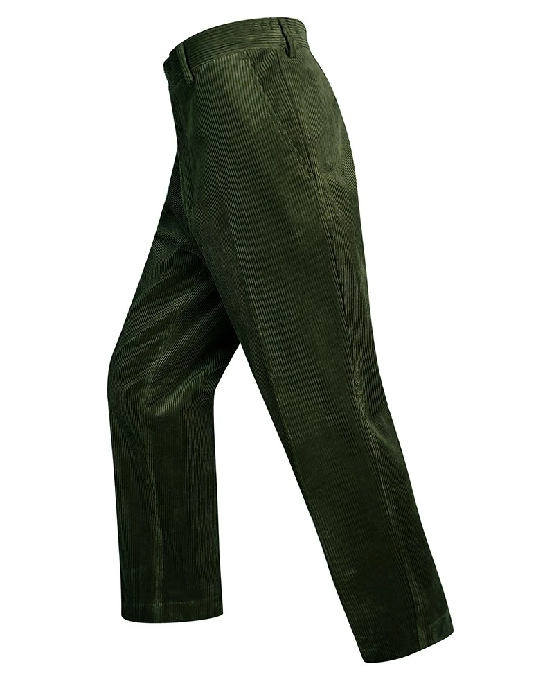 Hoggs Of Fife Men's Heavyweight Cord Trousers (Dark Olive) 1 Hoggs Of Fife Men's Heavyweight Cord Trousers (Dark Olive)