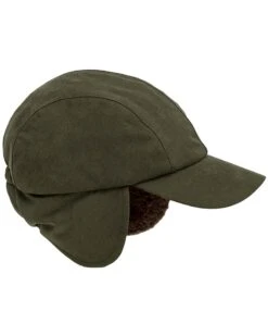 Hoggs Of Fife Men's Kincraig Waterproof Hunting Cap (Olive Green)