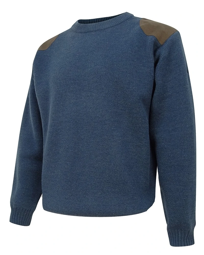 Hoggs Of Fife Men's Melrose Hunting Pullover (Marled Navy) 1 Hoggs Of Fife Men's Melrose Hunting Pullover (Marled Navy)