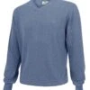 Hoggs Of Fife Men's Stirling Cotton Pullover (Light Denim)