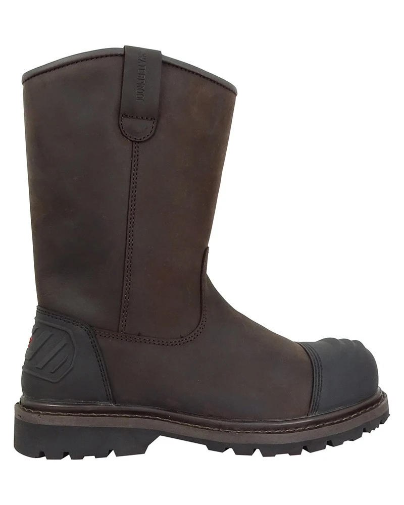 Hoggs Of Fife Men's Thor Safety Rigger Boots (Crazy Horse Brown) 1 Hoggs Of Fife Men's Thor Safety Rigger Boots (Crazy Horse Brown)