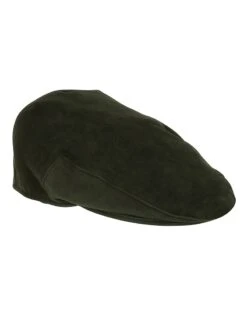 Hoggs Of Fife Men's Waterproof Moleskin Caps (Dark Olive)