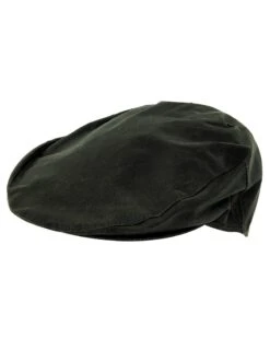 Hoggs Of Fife Men's Waxed Caps (Dark Olive)