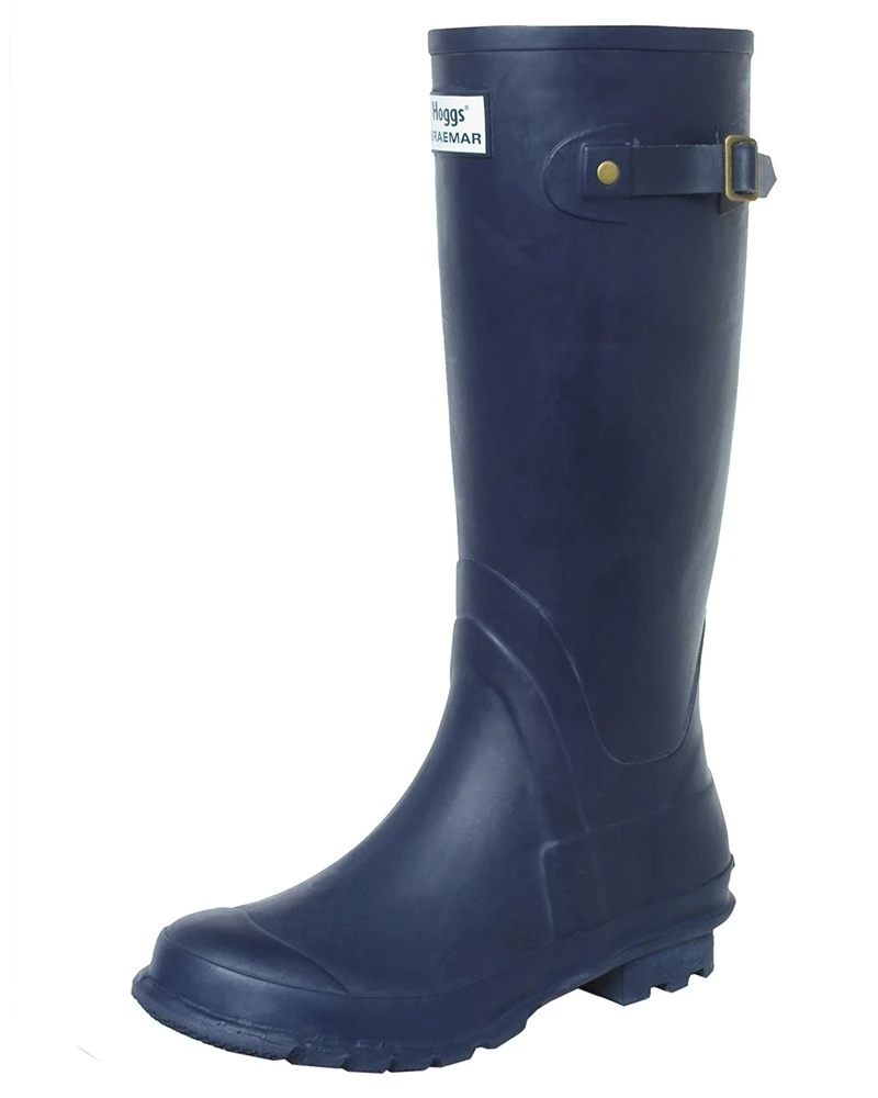Hoggs Of Fife Unisex Braemar Wellington Boots (Navy) 1 Hoggs Of Fife Unisex Braemar Wellington Boots (Navy)