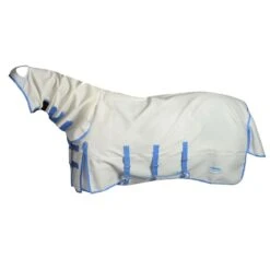 Weatherbeeta Sweet Itch Shield Combo Neck (White/Blue) 19 Weatherbeeta Sweet Itch Shield Combo Neck (White/Blue) -Professional Equestrian Shop 16456j
