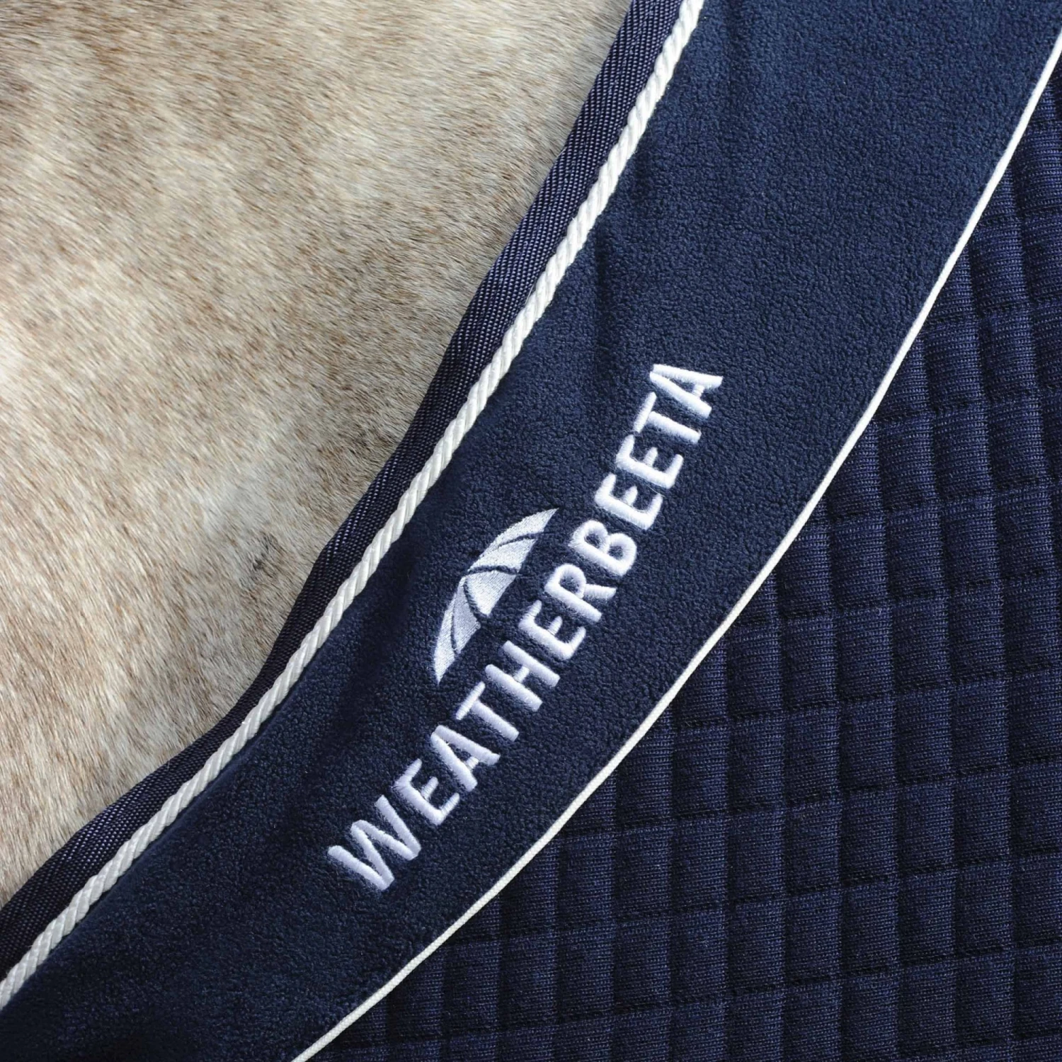 Weatherbeeta Thermocell Cooler Standard Neck (Navy/White) 2 Weatherbeeta Thermocell Cooler Standard Neck (Navy/White) - Image 2
