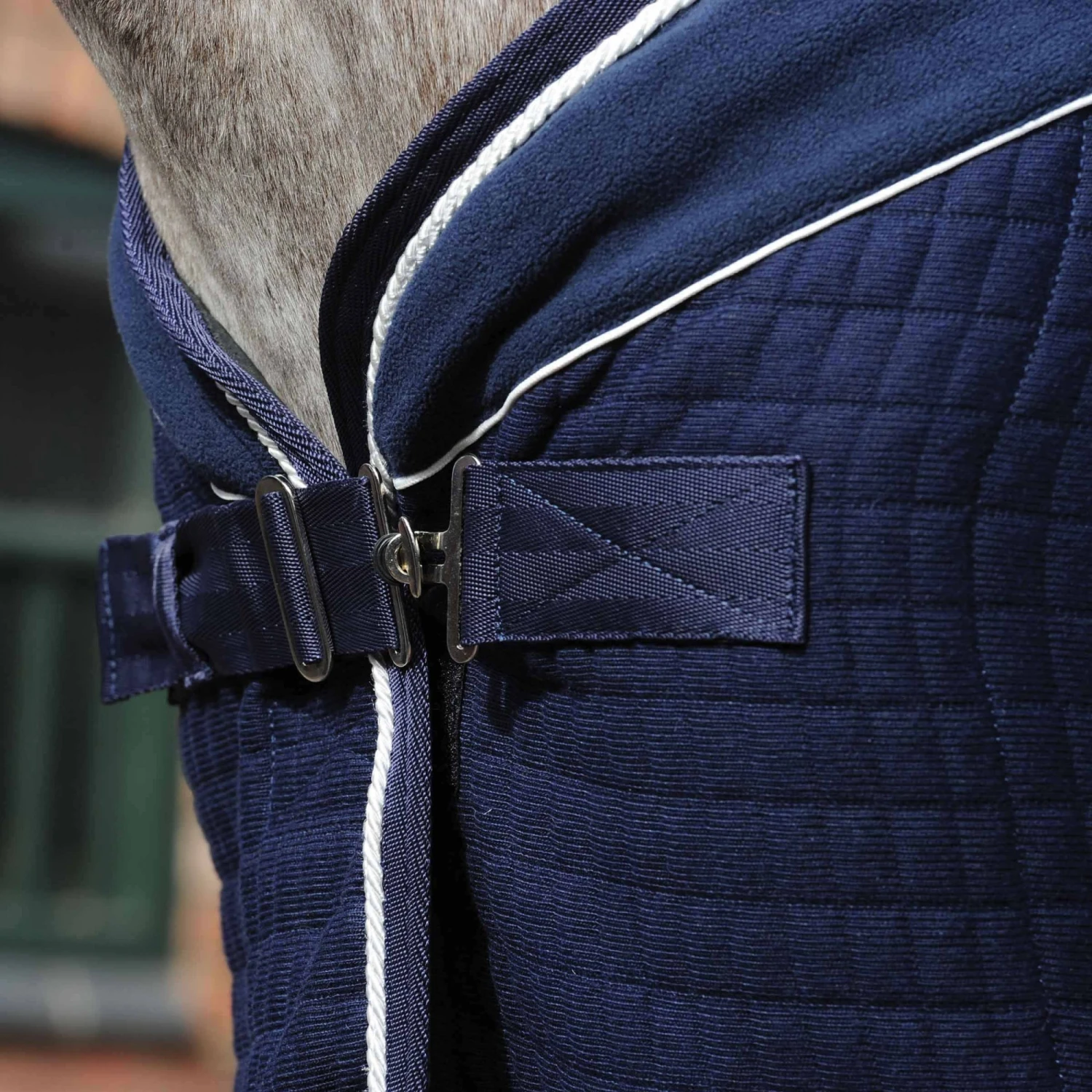 Weatherbeeta Thermocell Cooler Standard Neck (Navy/White) 3 Weatherbeeta Thermocell Cooler Standard Neck (Navy/White) - Image 3