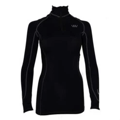 Woof Wear Ladies Performance Riding Shirt (Black)