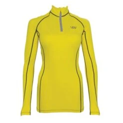 Woof Wear Ladies Performance Riding Shirt (Sunshine Yellow)
