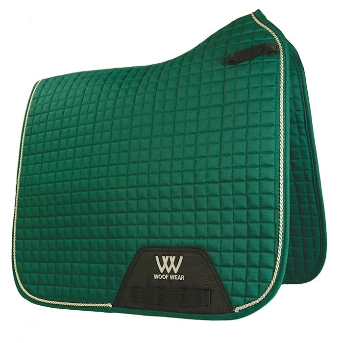 Woof Wear Dressage Saddle Cloth (Green) 1 Woof Wear Dressage Saddle Cloth (Green)