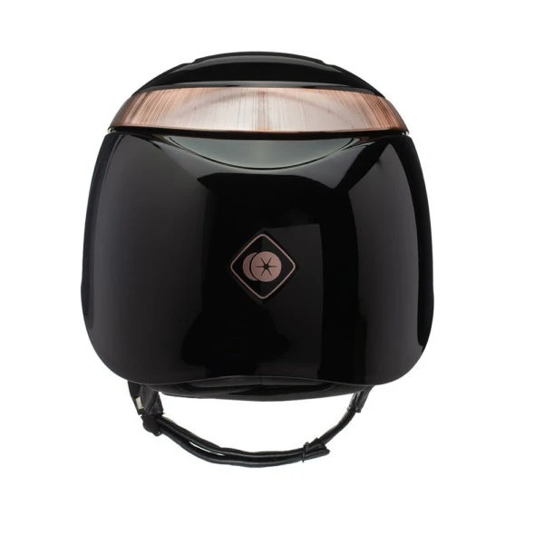 Charles Owen Halo Gloss (Black Gloss/Rosegold) 2 Charles Owen Halo Gloss (Black Gloss/Rosegold) - Image 2