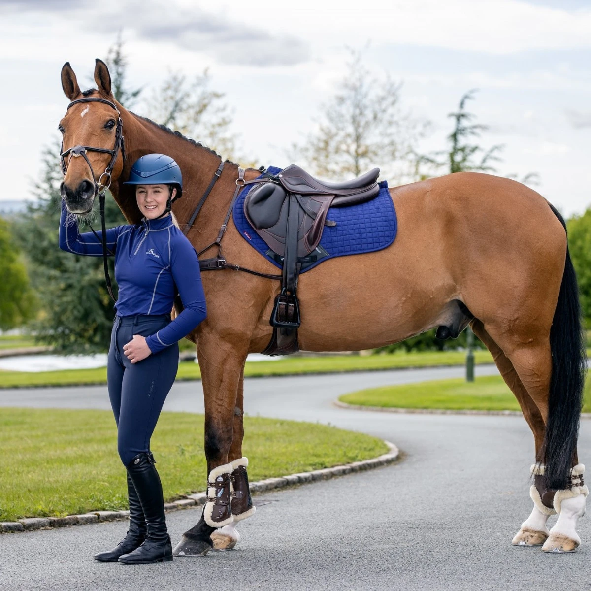 Charles Owen Luna (Navy Matt/Gloss Ring) 3 Charles Owen Luna (Navy Matt/Gloss Ring) - Image 3